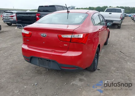 2013 Kia Rio Lx from USA, damaged, VIN KNADM4A31D6156568